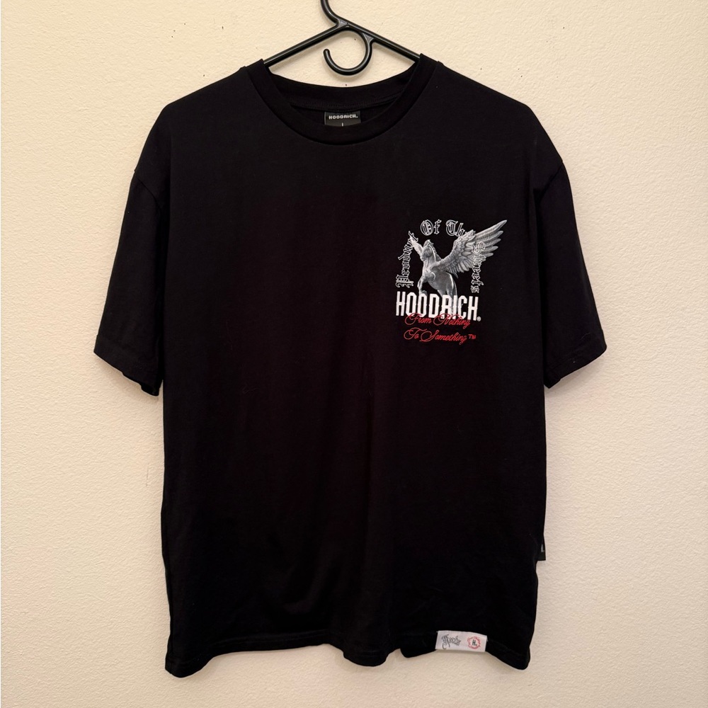 Hoodrich Black Graphic Tee for Men